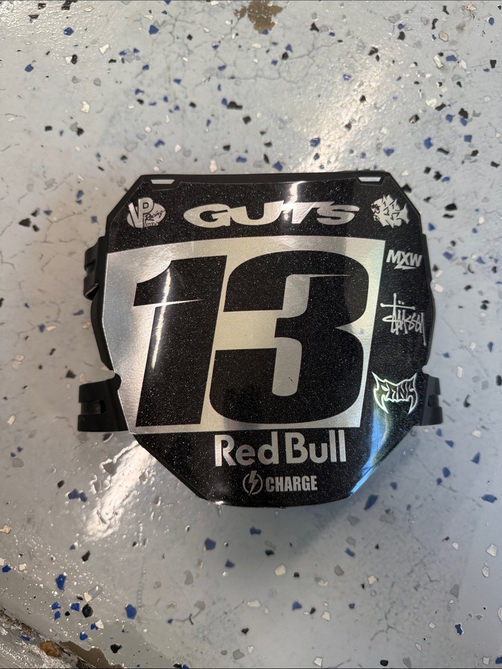 ODI Plate with MX Wraps Decal